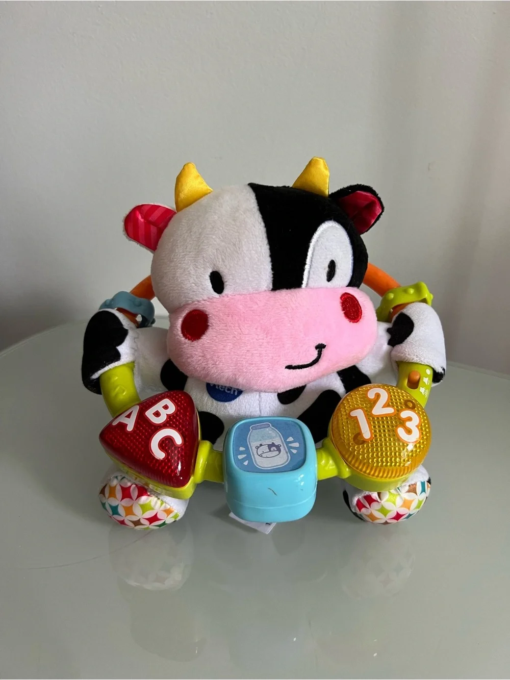 VTECH Lil’ Critters Moosical Beads Cow Toy, 3mo+